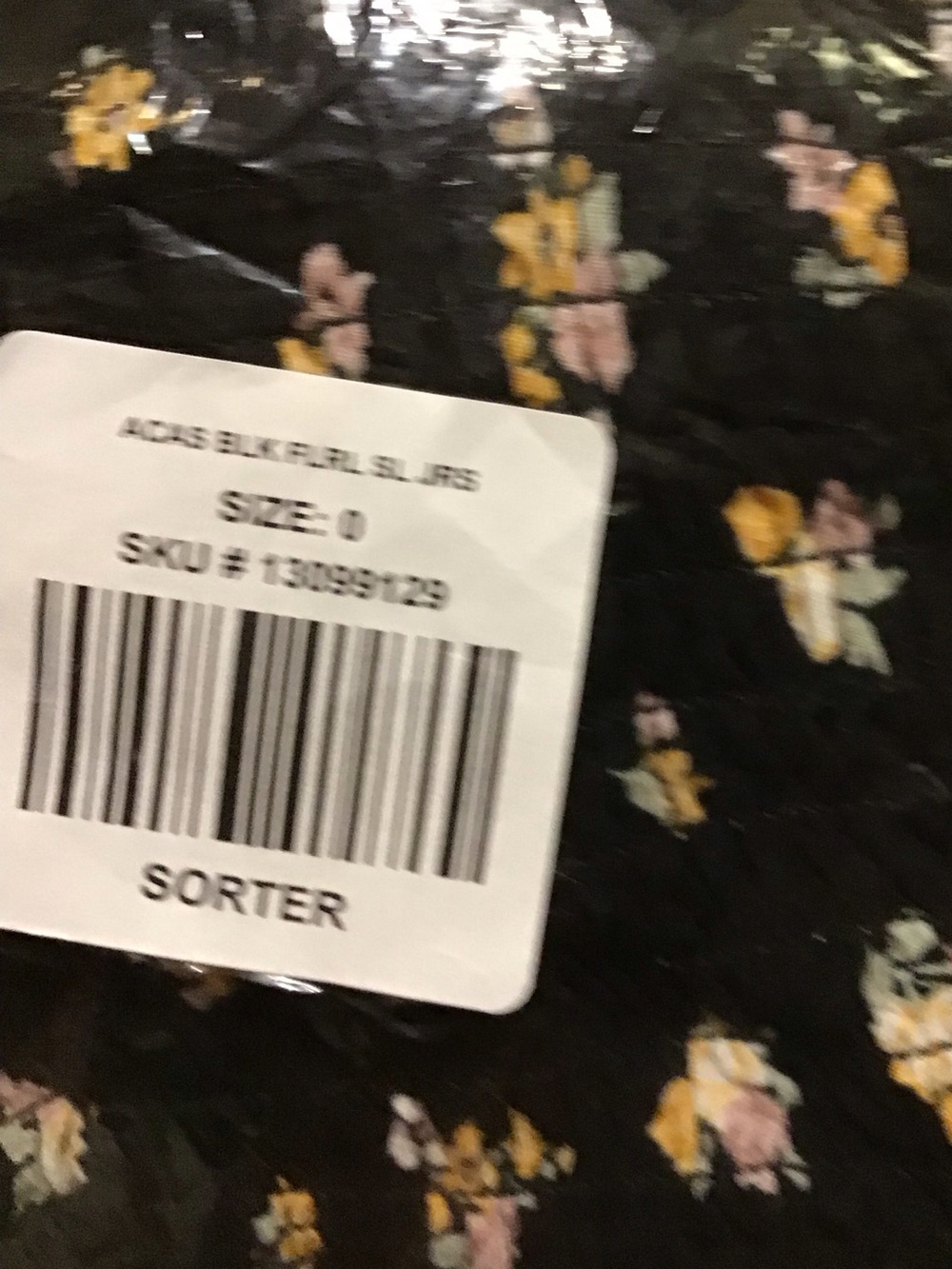 Smocked black Floral Jumpsuit torrid 0x NWT - Picture 3 of 6